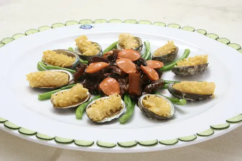 鲜鲍碧绿海参  288元 (4)