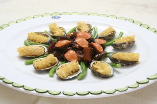 鲜鲍碧绿海参  288元 (4)