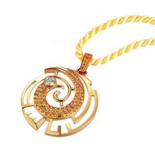 珠宝首饰-钻石黄金吊坠珠宝图片