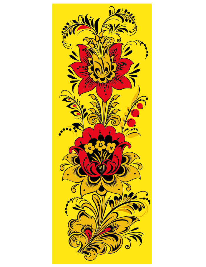 中式传统花朵纹样