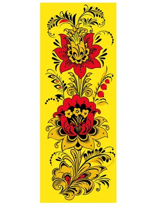 中式传统花朵纹样