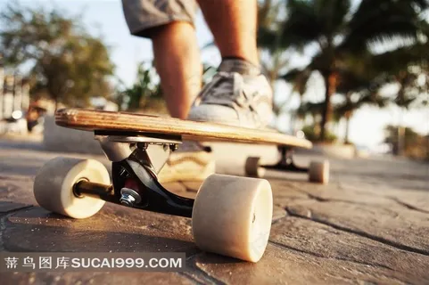 滑板运动局部图片