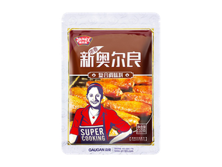 极美滋新奥尔良烤翅腌料超市商品白底图免抠实物摄影png格式图片透明底