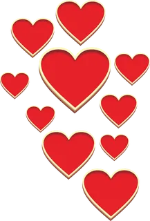 爱心免抠元素