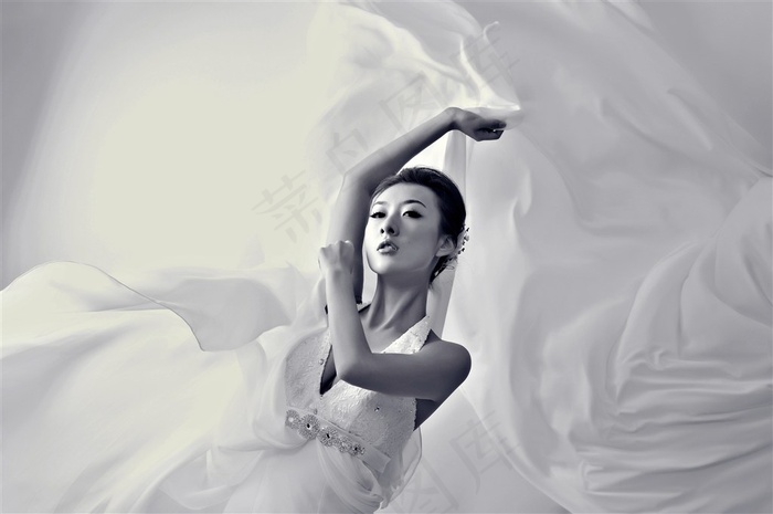 时尚优雅美女样片大图