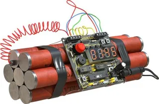 定时炸弹 PNG免抠