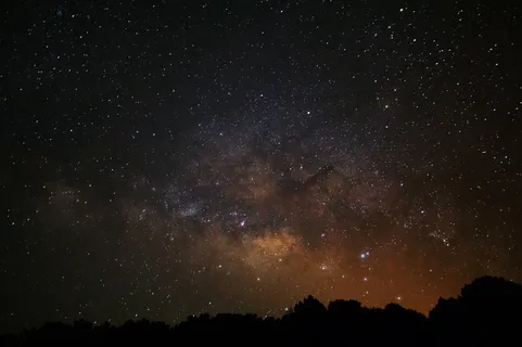 暗棕色星空图片 暗棕色星空图片