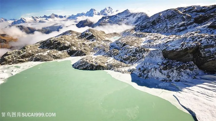 雪山湖畔壁纸