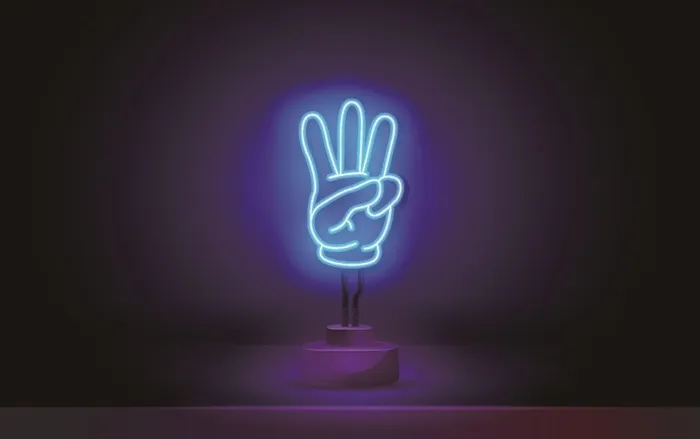 简约霓虹灯图片eps,ai矢量模版下载