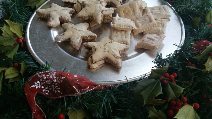 白色圣诞饼干图片