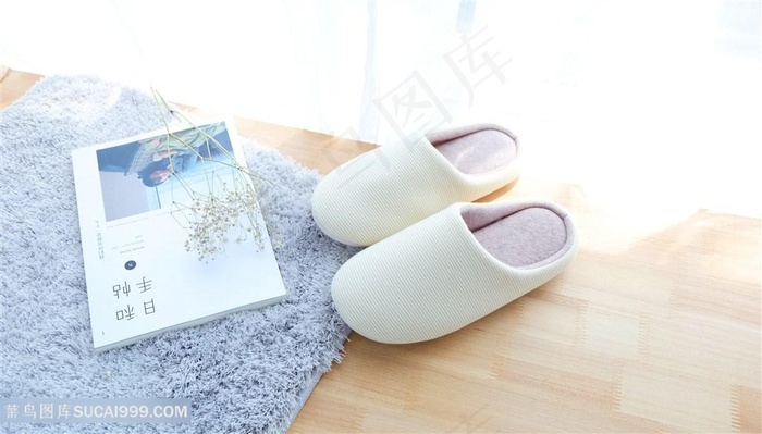 日系棉麻拖鞋生活用品