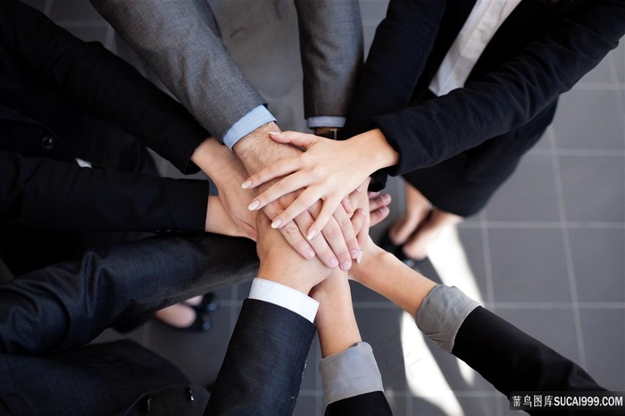 团队同心协力图片