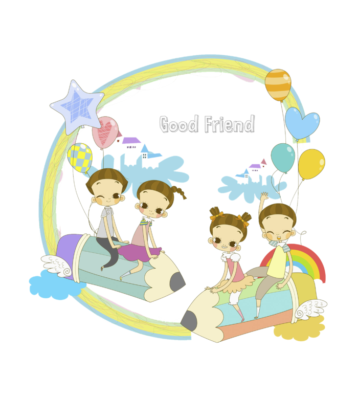 卡通 素材 人物 动画 插图