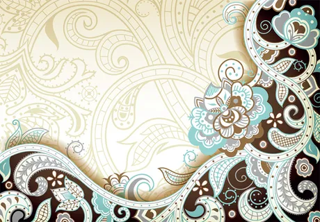 时尚花朵花纹矢量素材花卉图案时尚花纹 时尚花朵花纹矢量素材花卉图案时尚花纹