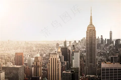 不同角度的帝国大厦