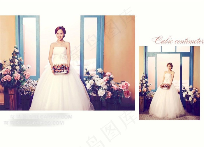 洁白婚礼进行幸福季节