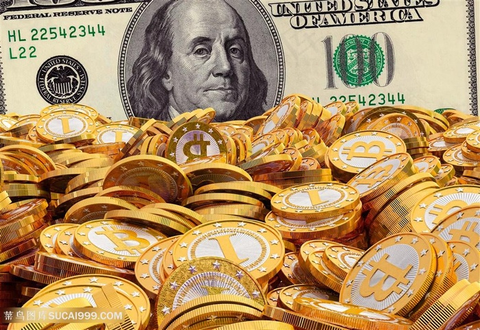 金融比特币高清图片