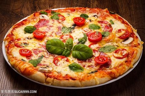披萨美食写真图片