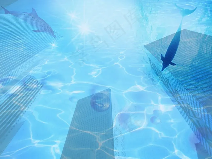 海中楼宇  