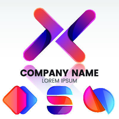 设计公司LOGO素材eps,ai矢量模版下载