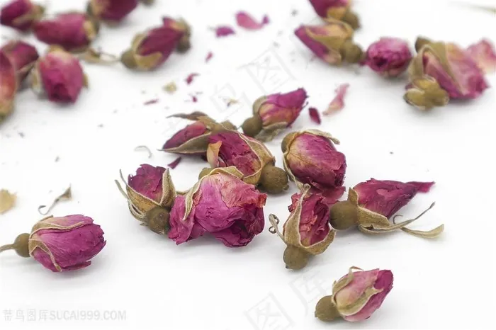 玫瑰花干静物图