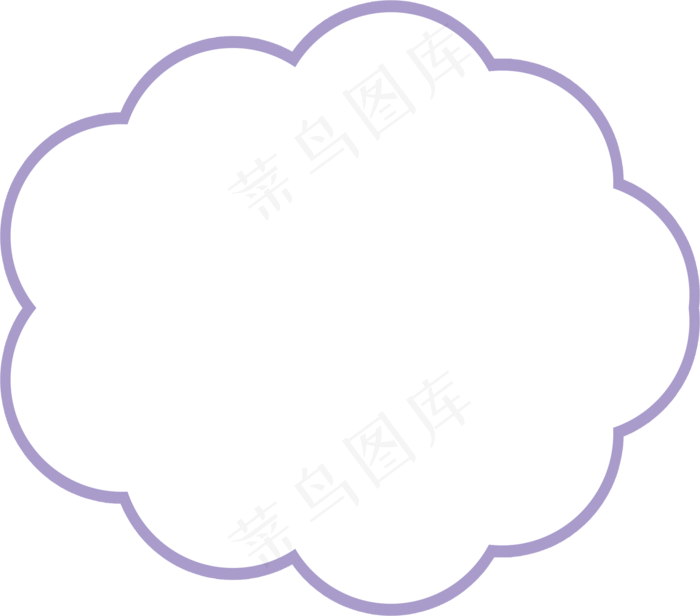 卡通边框 卡通彩色框  手绘对话框 可爱边框 免抠