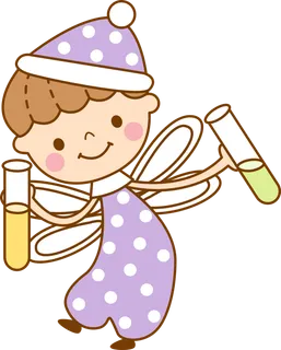 天使 做实验 玻璃管 人物