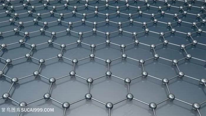 科技分子结构背景