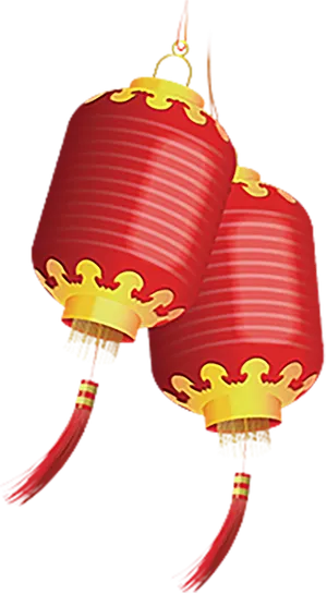 元旦灯笼中秋国庆新年春节灯笼PNG图片免扣素材