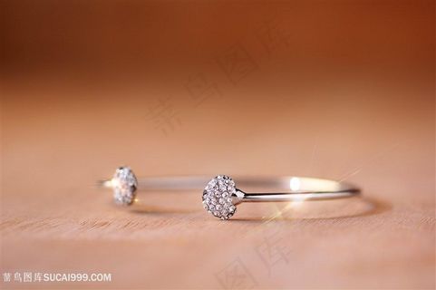 钻石水晶手环首饰珠宝图片