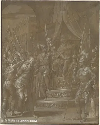 欧洲建筑复古艺术装饰画