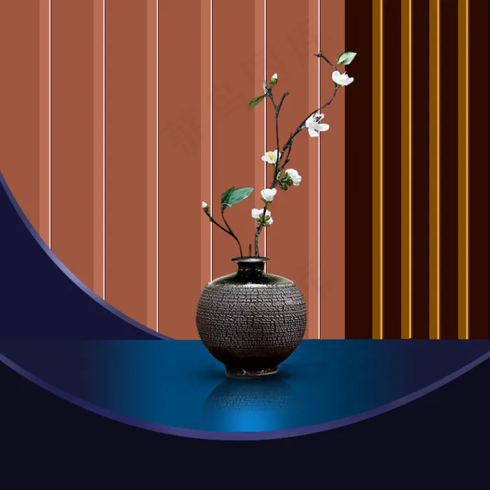 场景展示图psd模版下载
