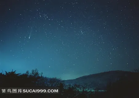 点点星空夜景图 点点星空夜景图