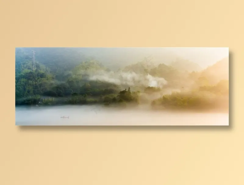 日出东江湖美景