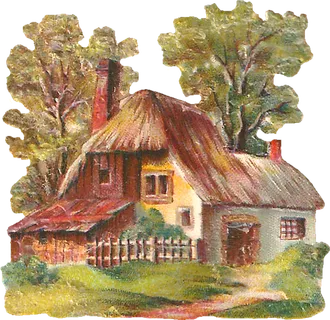 卡通农场房间简笔古典绘画现代农业