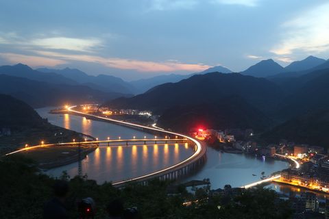 夜景灯光美景高清摄影素材