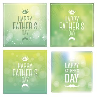 父亲节英文艺术字 