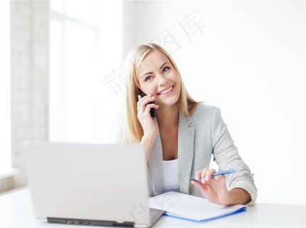 工作中的商务人士素材摄影图片