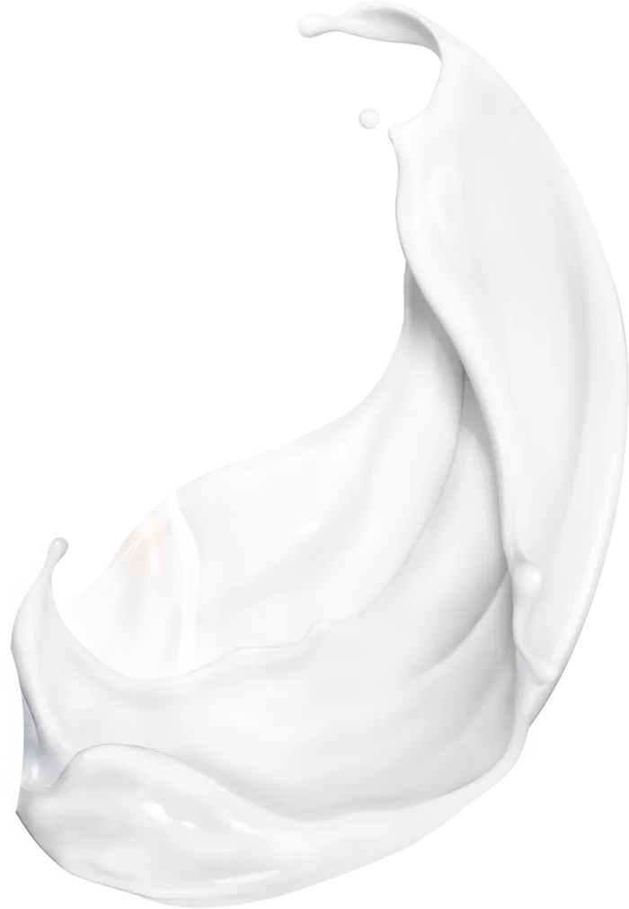 丝滑般牛奶液体免扣png