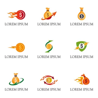 图标识标志公司字母企业商标品牌LOGO设计素材矢量模板