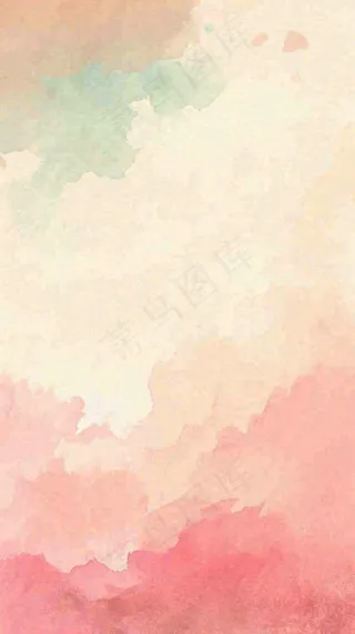 水墨泼墨粉色绿色渐变纹理背景