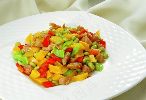 毛豆萝卜干爆牛仔粒