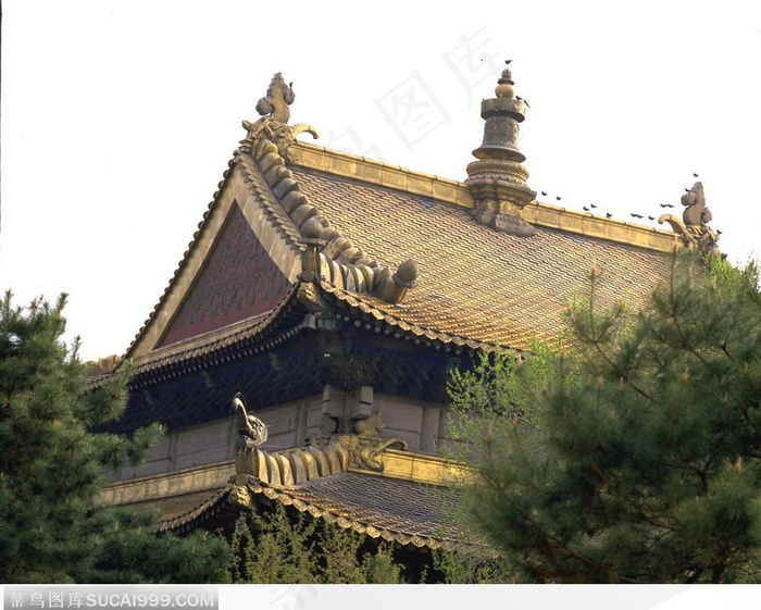 承德避暑山庄-精巧的屋檐