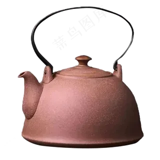 褐色深色茶壶