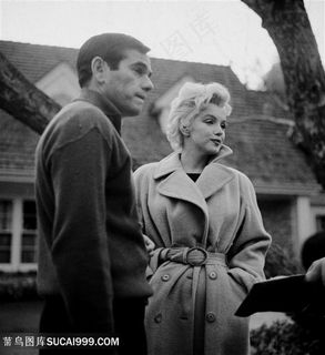 玛丽莲梦露情侣黑白艺术挂画