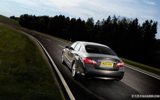 高清时尚高速汽车风景画车图片