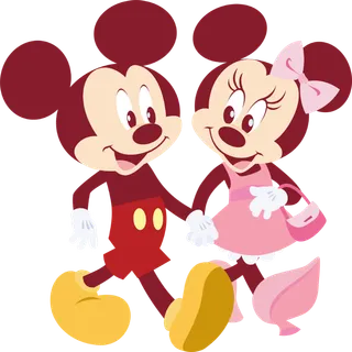 米奇和米妮出游