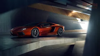 跑车广告壁纸图片