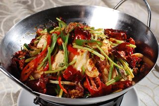 干锅美食焖锅湘菜麻辣香辣纸锅干锅香豆腐