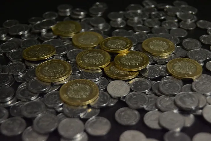 硬币金币图片